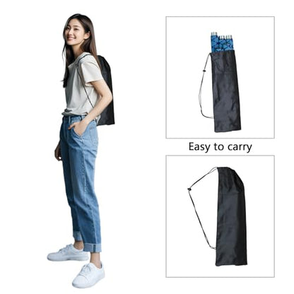 The Huang Yunming yoga stick is made of sturdy steel that is 5 feet high and an adjustable stretching stick, providing flexibility, agility, and balance. Multi functional fitness stick with 5 steel pipes