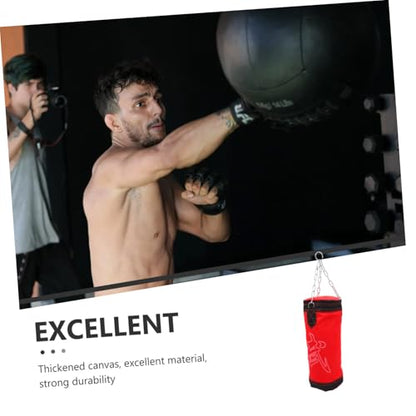 Empty Kick Sandbag Durable Hanging Fitness Bag for Boxing and Karate Training Fine Workmanship Stylish Design for Adults Unfilled Punching Bag for Exercise