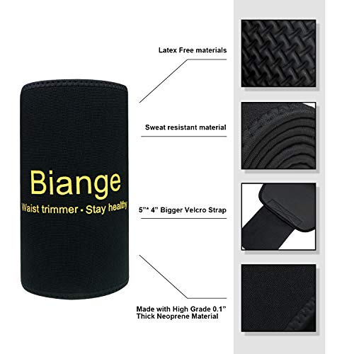 Waist Trainer for Women Men Sweat Belt Waist Trimmer Belly Band Stomach Wraps
