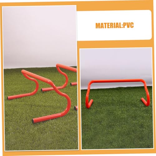 3pcs Detachable Speed Agility Training Hurdles Portable Plyometric Equipment for Soccer Basketball Football Athletes Adjustable Height for Quick Footwork and Workout Drills