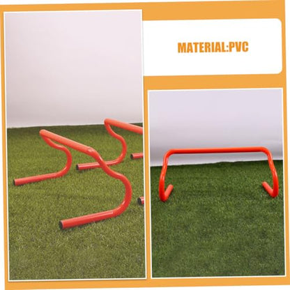 3pcs Detachable Speed Agility Training Hurdles Portable Plyometric Equipment for Soccer Basketball Football Athletes Adjustable Height for Quick Footwork and Workout Drills