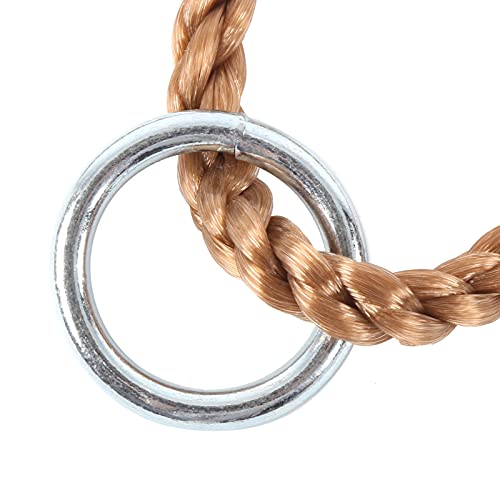 Wooden Gymnastics Rings, Wooden Swing Rings 120 Kg Load-Bearing for Adults for Children