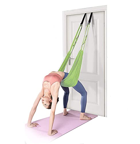 Fitness Yoga Stretching Strap, Adjustable Leg Stretcher Back Bend Assist Trainer, Improve Leg Waist Back Flexibility Home Gym Equipment for Rehab Pilates Ballet Cheerleading Splits Gymnastics