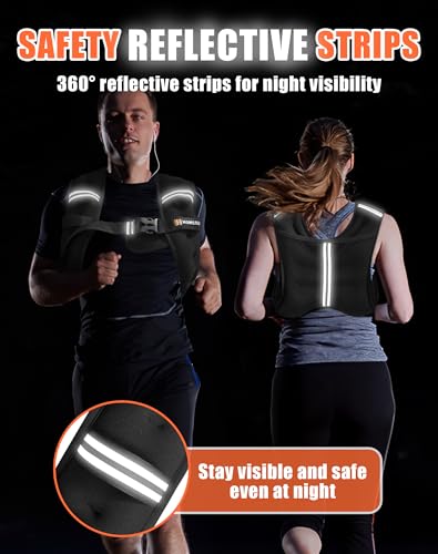Weighted Vest with Reflective Stripe
