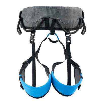 NewDoar Climbing Harness, Mountaineering Rock Climbing Harness, Men Women Tree Ice Climbing Half Body, Safety Belt Rappelling - size: Medium