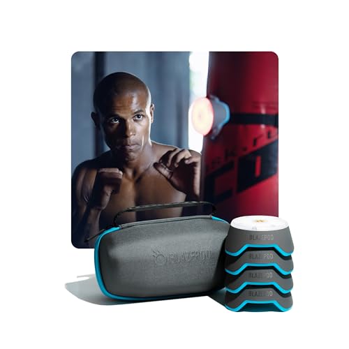 BlazePod Reaction Training Platform for Boxing & All Combat Sports. Attack, Defend and Navigate The Ring, Mat and Octagon Better Than Ever to Win Every Fight - color: Starter - 4 Pods