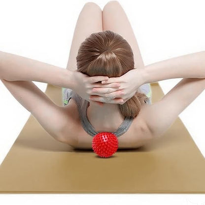 Spiky Massage Balls- 3PCS (Firm, Medium and Soft) Muscle Massager Ball for Feet, Back, Neck, Muscles, Hands Massager Roller for Plantar Fasciitis, Foot Arch Trainer, Exercise, Physical Therapy - color: 3color