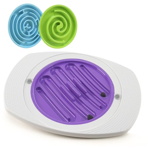 Balance Board with Maze for Kids, Labyrinth Wobble Board Rocking Seesaw Sensory Training with 2 Balls & 2 Replacement Labyrinth Disks, Non-Slip Pedals Indoor Outdoor for Boys Girls