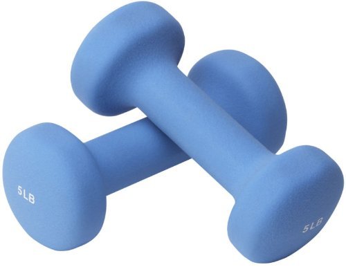 Valeo Neoprene Hand Weights-5 lb