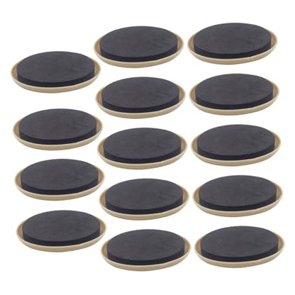 TEHAUX 16pcs Heavy Duty Furniture Glides Moving Pads Core Sliders Material for Moving No Scratch and Noise