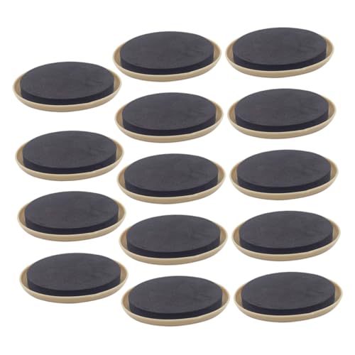 TEHAUX 16pcs Heavy Duty Furniture Glides Moving Pads Core Sliders Material for Moving No Scratch and Noise