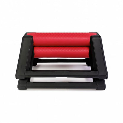 Summit Grips Premium Push-Up Handles for Strength Training, Stackable, Wrist-Friendly, Ergonomic Grip for Home Gym Workouts - color: Red