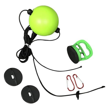 kowaku Double End Punching Ball, PU Reflex Speed Ball for Boxing Agility Training, with Suction Cup and Sticky Disc Mount