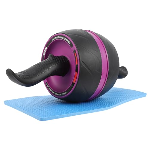 TOYANDONA Ab Roller Wheel Core Workout Exercise Wheel with Automatic Rebound Abs Material Fitness Roller for Home Training and Abdominal Strengthening