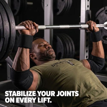 Wrist Wraps for Weightlifting (USPA & IPL Approved) - 18” Premium Quality Wrist Straps for Weightlifting - Weight Lifting Wrist Wraps with Thumb Loop - Best Gym Wrist Wraps for Lifting Weights, Curls & Dips - Lifting Wrist Wraps for Bench, Powerlifting &