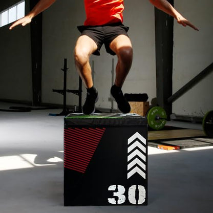 Soft Jumping Box, 3 in 1 Plyo Jumping Exercise Box, for Exercise for Home Gym