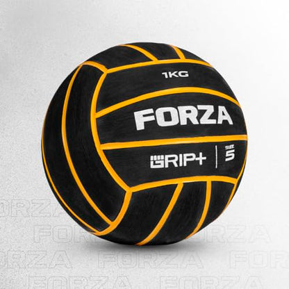 FORZA Weighted Water Polo Ball – Strength & Endurance Training, Premium Rubber, Grip+ Technology