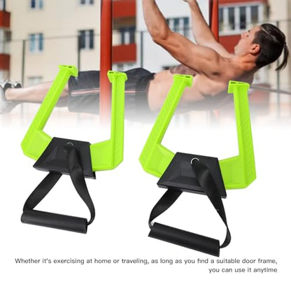 EVGATSAUTO Pull Up Bar, Door Frame Mounted Home Gym Equipment for Strength Training and Stretching, Suitable for All Age Groups