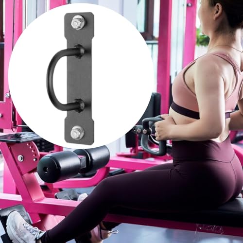 Wall Mount Anchor for Battle Rope with Ceiling Hook for Fitness, SingleSide 26HoleDia