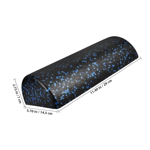 Tofficu Semicircle Yoga Half Roller Epp Foam Balance Trainer Muscle Massage Tool for Pilates and Fitness Exercise at Home