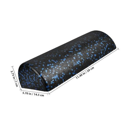 KALLORY Yoga Half Roller Foam Balance Trainer Epp Semicircle Pilates Muscle Massage Column for Balance and Fitness Exercise