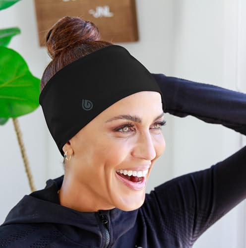 Bandi+ 2.0 Double-Layer Edge Protection Headband Set - Sweat-Wicking Non-Slip Sports Headbands for Women and Men, Headwraps For Running, Gym, Basketball, Unisex