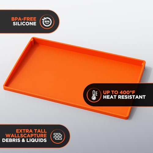 36" Silicone Griddle Mat for Blackstone 36 Inch Grill, Heavy Duty Food Grade Silicone Cover, All-Season Dirt & Rust Protection - size: 36" x 22" x 2.4"