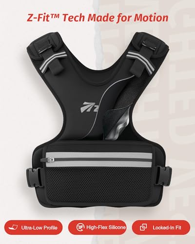 ZELUS Weighted Vest, Z-Fit Soft Iron Adjustable Weighted Vest for Women and Men, Ultra Thin Weight Vest for Home Gym Strength Training Weight Loss Workout, 08-14lb/11-20lb/20-32lb. - size: 09-15 lb.