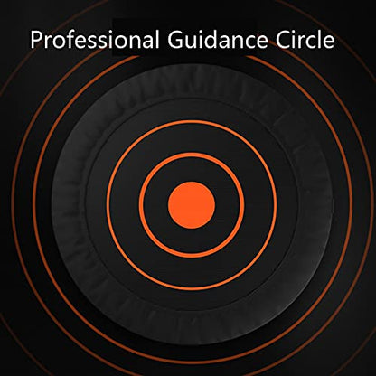 Replacement Trampoline Pad Outdoor Trampoline 40",Fitness Mute Foldable Trampoline Mini Exercise Rebounder for Adults Indoor/Garden Workout Equipment,Maximum Load 150Kg