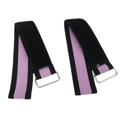 Keenso Booty Bands Polyester Glute Bands 32.6in Non Slip Exercise for Women Portable 2pcs for Pilates Hip Thigh Leg Training Home Gym Workout