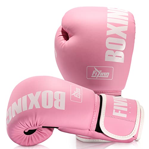 Boxing Gloves for Women - color: New Pink, size: 10oz