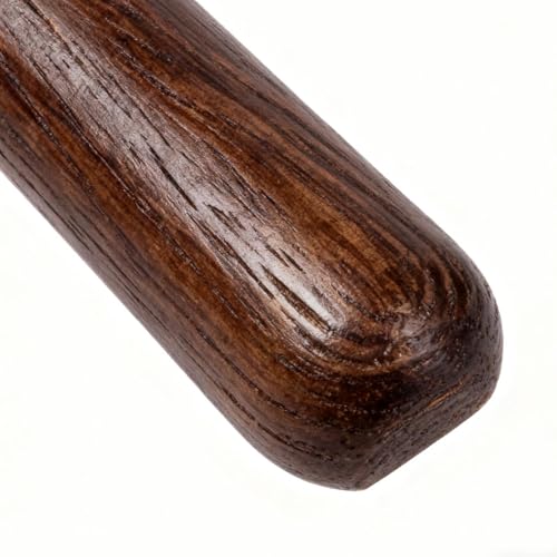 Wooden Stick Massager, Muscle Body Hammer Tool, Handheld Deep Tissue Massage Roller Stick, Full Body Tension Relief Tool, 35cm 13.7in, for Neck Shoulder Back Belly Hip Leg Foot - size: Long style