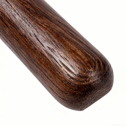 Wooden Stick Massager, Muscle Body Hammer Tool, Handheld Deep Tissue Massage Roller Stick, Full Body Tension Relief Tool, 35cm 13.7in, for Neck Shoulder Back Belly Hip Leg Foot - size: Long style