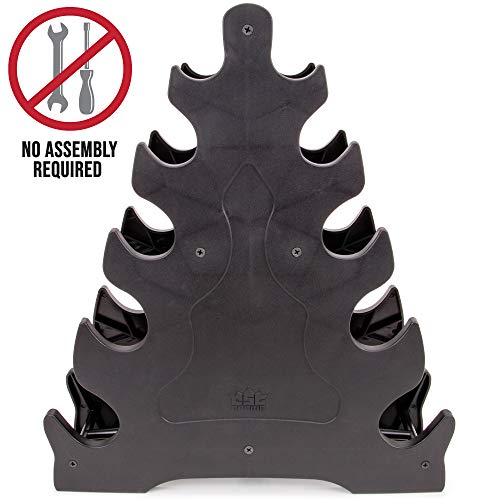 Dumbbell Rack for Small Weights - Weight rack for dumbbell Hand Weights for Gym, Home Workout and Strengh Training - Holds 7 Pounds or Less, 5 Tier