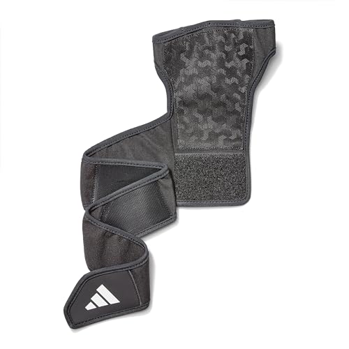 adidas Open-Back Training & Weightlifting Gloves, Fingerless Workout Gloves