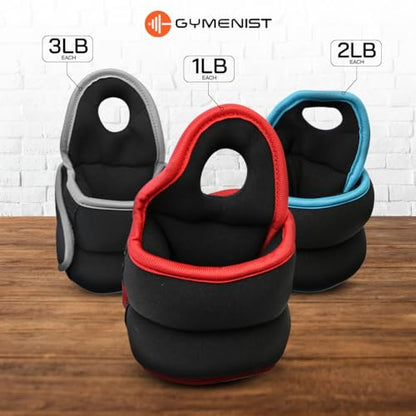 Pair of Wrist Weights With Hole for Thumb, Great for Running & All Kind of Cardio Exercises