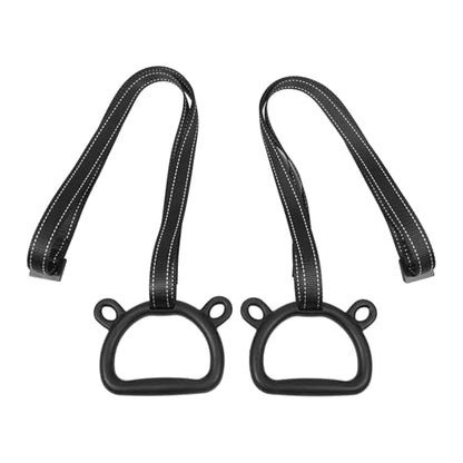 FUOYLOO ’s Gymnastics Rings Set with 2m Adjustable Straps, Thickened Indoor Pull-up Rings for Strength Training and Bodyweight Exercise at Home