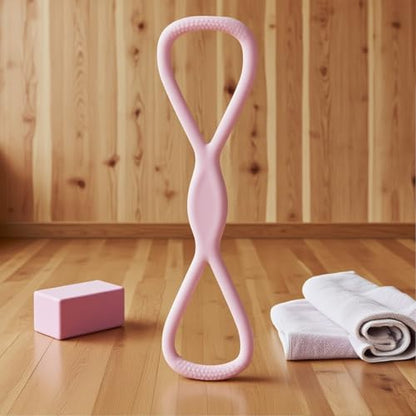Stretch Bands - 18.1x4.5x1.7in Figure Eight Trainer, Resistance Fitness Rope, Portable Full Body Conditioning Tool | Arm Chest Expander Flexibility Strength Workout Indoor Outdoor Yoga Gym Pilates