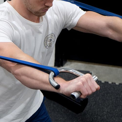 Valor Fitness Resistance Band Handles - Set of 2 for Home Gym Workouts – Strength Training Accessories for Pull-Ups, Chest Press, Rows & Upper Body Exercises