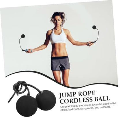 1 Pair Cordless Jump Rope Replacement Balls of Weighted Balls for Indoor Fitness Durable and Lightweight Skipping Rope Accessories for Home Workouts