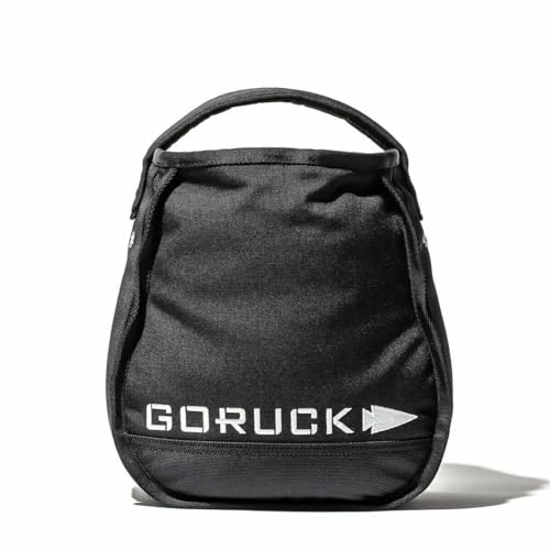 GORUCK Sand Kettlebells Weight for Fitness & Body Workout for Men & Women - for Weightlifting, Dumbbell & Yoga - for Home & Gym Training - size: 44LBS