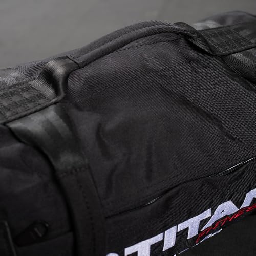 Titan Fitness 125-200 LB PRO Strongman Sandbags, Double Layer, 1050D Cordura, Black, Carry Home Gym Training