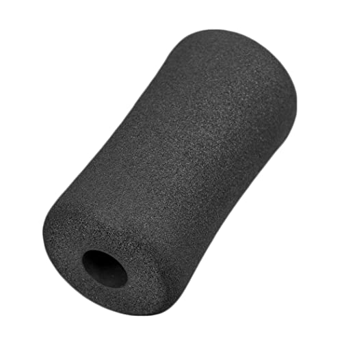 Foam Foot Pads Rollers Two Pair for Home Gym Exercise Machines Equipments Replacements with 1 Inch(2.5cm) Rod (Foam 5.12" X 2.76" Od X 0.87" Id) - color: Foam 5.12" X 2.76" Od X 0.87" Id