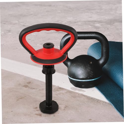 Adjustable Kettlebell Handle for Home Gym Weight Plate Converter for Versatile Strength Training Compact Design for Easy Storage and Multi Exercise Capability