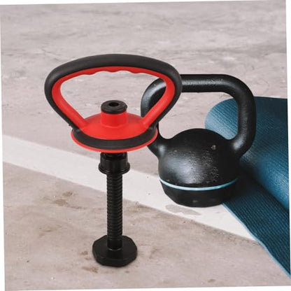 Adjustable Kettlebell Handle for Home Gym Weight Plate Converter for Versatile Strength Training Compact Design for Easy Storage and Multi Exercise Capability