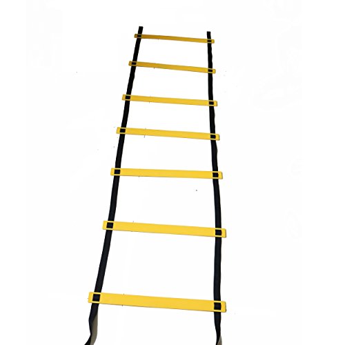 Footwork Ladder Agility Ladder with Ladder Bag, High Intensity Speed Ladder Best Football Drills Agility Equipment for Agility Training and More
