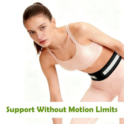 Lightweight Lower Back Brace for Women Men: Narrow Lumbar Support for Pain Relief/Adjutable Dual Compression Belt Alleviates Pain in Lower Back, Leg, Pelvis, Hip&Spine Sciatica/Good for Work Excercise - size: Small