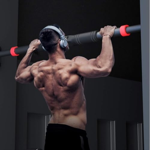 Adjustable Doorway Pull-Up Bar with Locking Mechanism, Portable Chin-Up Bar for Home Gym, No Drilling Required