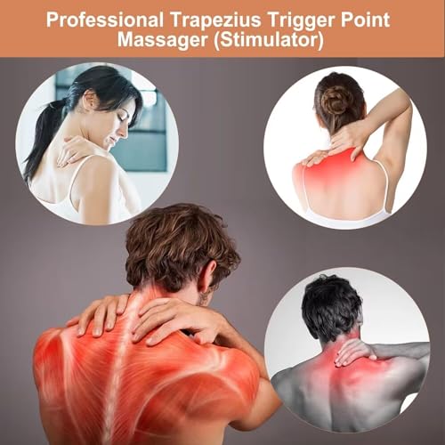 Trigger Point Massage Ball 1 Pcs Silicone Wall Mount Myofascial Release Ball Cone and Cupping 2 in 1 for Back, Neck, Feet, Leg Deep Tissue Self Massage Tool (Orange) - color: Orange