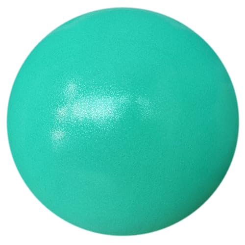 AppleRound Exercise Ball with Pump, 9-Inch Small for Pilates, Yoga, Core Stability - Choose: [Pack of 1 Ball + 1 Pump] or [Pack of 2 Balls + 1 Pump] - color: Turquoise x1